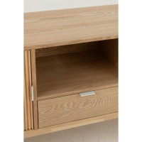 J-Line kast Rond - dennenhout - naturel - small