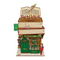 Tonecheer, DIY 3D Houten Puzzel, Desk Bin, Time Bookstore, TQ187,15x14x24cm