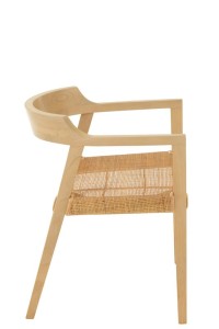 J-Line chair Square Open Sungkai - wood - natural