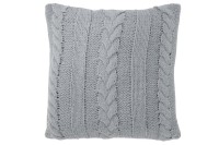 J-Line cushion Twist - polyester - gray