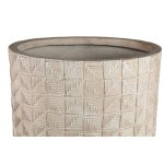 Suguna White Round Magnesium Pot Squares High SV3