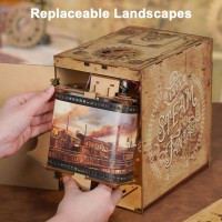 Tonecheer, DIY Book Nook, Steam Fantasy, TQ442, 15,8x22,4x22,5cm