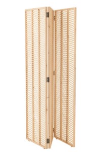 J-Line Screen Mili Bamboo/Plywood Natural