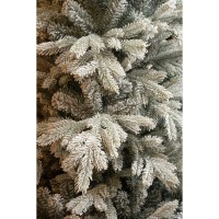 Grimshaw Kunstkerstboom - H215 x Ø152 cm - Groen Frosted