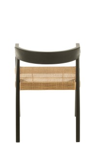 J-Line Chair Emma Teakhout Black/Brown