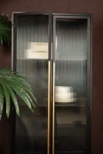 Caeleen Cabinet Black And Gold
