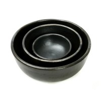 The Burned Bowl - Zwart - M