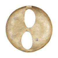 Deuie Brass Casted Alu Wall Panel Rounded Large