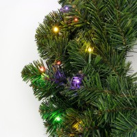 Limber LED Kerstkrans voor Buiten met Timer- en Dimfunctie - H15 x Ø60 cm - Groen