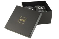 J-Line Whiskey Michigan glass - transparent - gift box - set of 4x