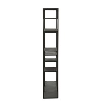 J-Line Rek Ongelijke Legplank Metaal Zwart