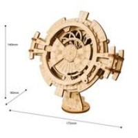 Wooden Puzzle 3D Perpetual Calendar, Robotime, LK201, 17.5x9x14cm