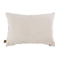 Helenor Natural Rectangle Cotton Cushion Flowers