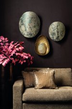 Hen Natural Stone Veneer Wall Lamp Large