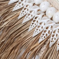 The Raffia Ginger Mirror - Natural