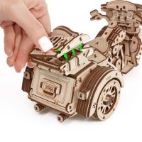 Eco Wood Art 3D Wooden Puzzle Trike, 2918, 22.6x11.1x11.1cm