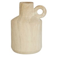 Trentino Vase - L29 x W25 x H39 cm - Ceramic - Beige