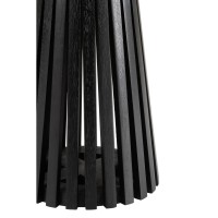 J-Line tafel Vincent - hout - zwart - small