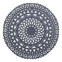 Farris Brown Round Mdf Wall Panel Carved L