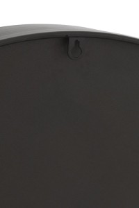 J -Line Klok Tandiel - Wood - Black/White - Large - Ø 60 cm
