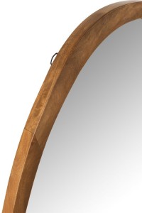 J -Line Spiegel Vince Irregular - Mango wood - Brown - 120 x 71 cm