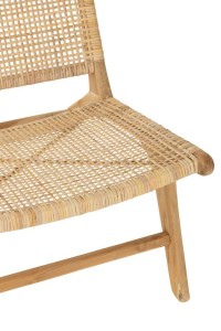 J-Line sofa Woven - wood - natural