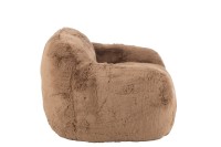 J-Line Sofa Cutie Polyester Taupe Small