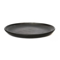 The Burned Classic Plate - Zwart - L.