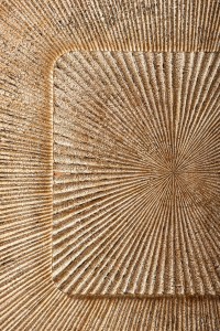 Dishita Cream Square Mdf  Wall Panel Ribbed Large