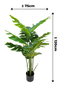 Monstera Artificial Plant 120cm