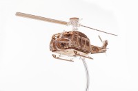 Veter Models 3D Model Kit Helicopter, 35.8x5.5x9.9cm including holder Helicopter, 10.7x9.7x9.4cm AKV-11, -