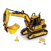 Robotime, Houten Puzzel 3D Graafmachine, TG508K, 21x6,5x12,5cm