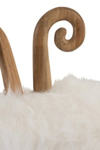 J-Line chair Ear Sheep - wood - natural