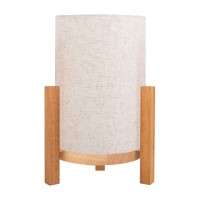 Ackitical lamp "Matilda" 32 cm high, in white/nature, with integrated LED, dimmable with touch sensor