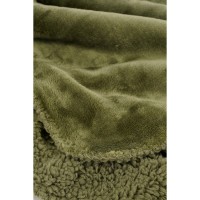 Mardy Fleece Plaid - L200 x B150 cm - Donkergroen