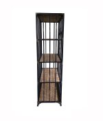 Alivator Cabinet Metal And Wood Shelf