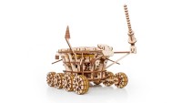 Eco Wood Art 3D Mechanical Puzzle Moonrover wind-up Lunokhod, 1492, 32x24x23cm