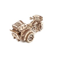 Eco Wood Art 3D Wooden Puzzle Trike, 2918, 22.6x11.1x11.1cm