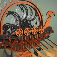 DIY Houten Puzzel Dragon Viking Ship, Robotime, Mechanical Model, LK802, 36,7x46x46.5cm