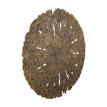 Sandee Gold Casted Alu Wall Panel Sun Burst L