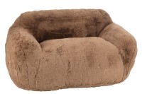 J-Line Sofa Cutie Polyester Taupe Large