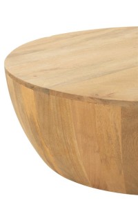 J-Line Coffee Table Camille Mango Wood Natural