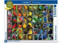 New York Puzzle Company Rainbow of Birds - 1000 pieces