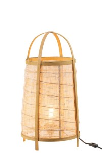 J-Line floor lamp Kap - bamboo - natural