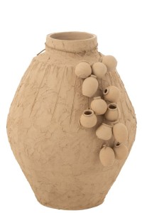 J-Line vase + hanging pots - kermits - natural - Ø 45 cm