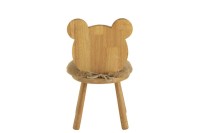 J-Line chair Child Bear - wood - natural