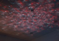 Atmospheric Galaxy LED projector, decorative lighting made of plastic, colorful, integrated LED, for inside