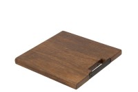 J-Line Square Mango cutting board - wood - brown - L