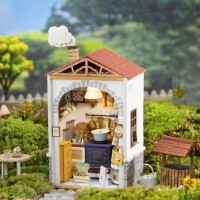 DIY House Flavor Kitchen, Robotime, DS011, 8.5x6.2x15.5cm