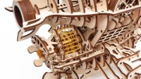 Eco Wood Art 3D Mechanical Puzzle Pirate Airship Skylord, 0327, 37.1x37.7x25.5cm